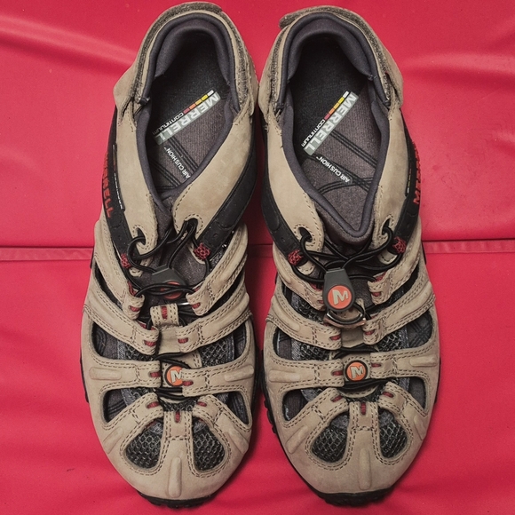 Merrell Chameleon II Web Light Brown Men's Outdoor Performance Shoes size 11 - Picture 6 of 10